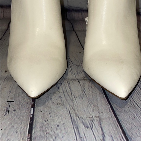 Madden Girl Codyy Winter White Heeled Boots Size 10 - Picture 8 of 10